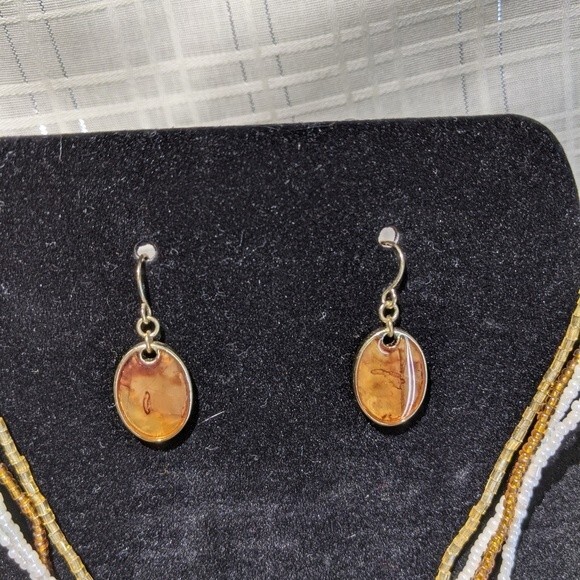 Artisanal Necklace and Earrings Set (3 pieces) - Picture 3 of 5